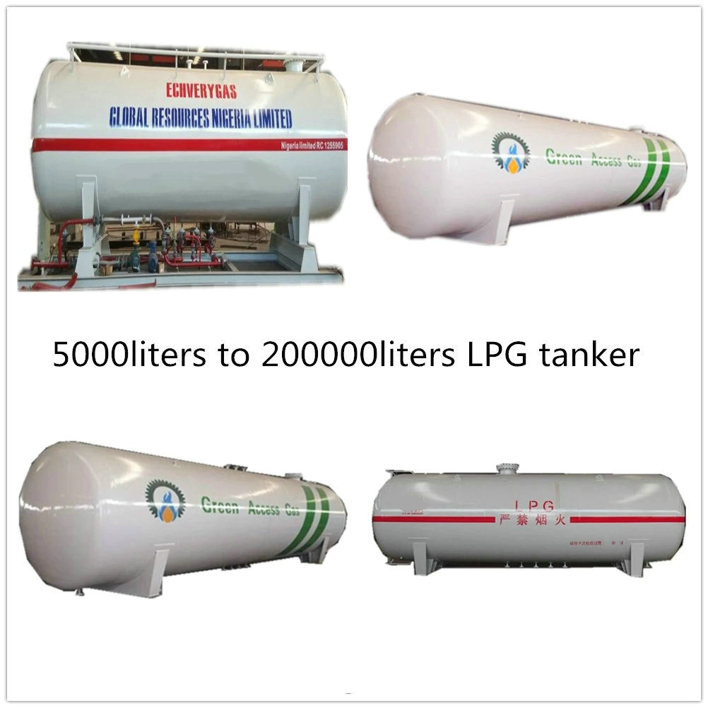 Asme Factory 40000liters 2 Axle LPG Propane Dme Isobutane Tank Semi